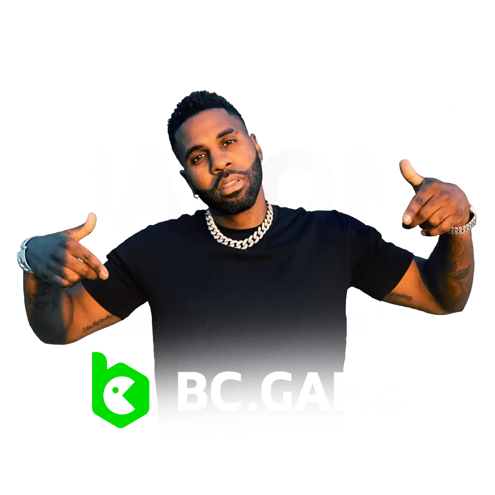 Find out the details of BC Game casino's collaboration with renowned singer Jason Derulo.