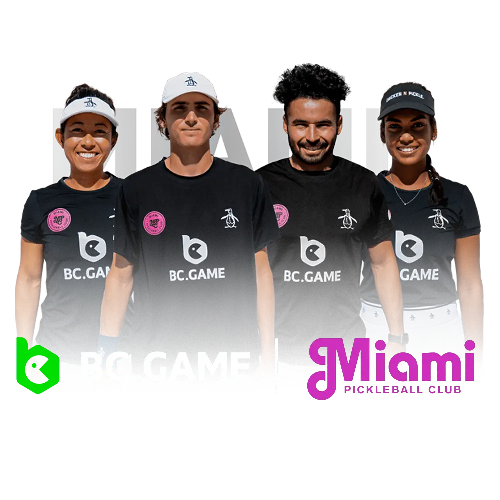 Find out more information about the Miami pickleball team that is partnered with bookmaker BC Game.