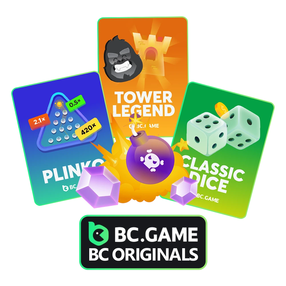 Get to know the most lucrative games from BC Game.