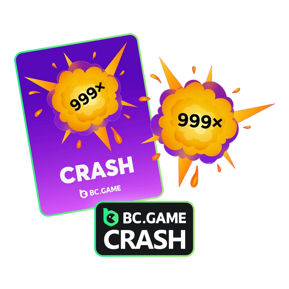 Predict, bet and win by playing BC Game Crash online casino.