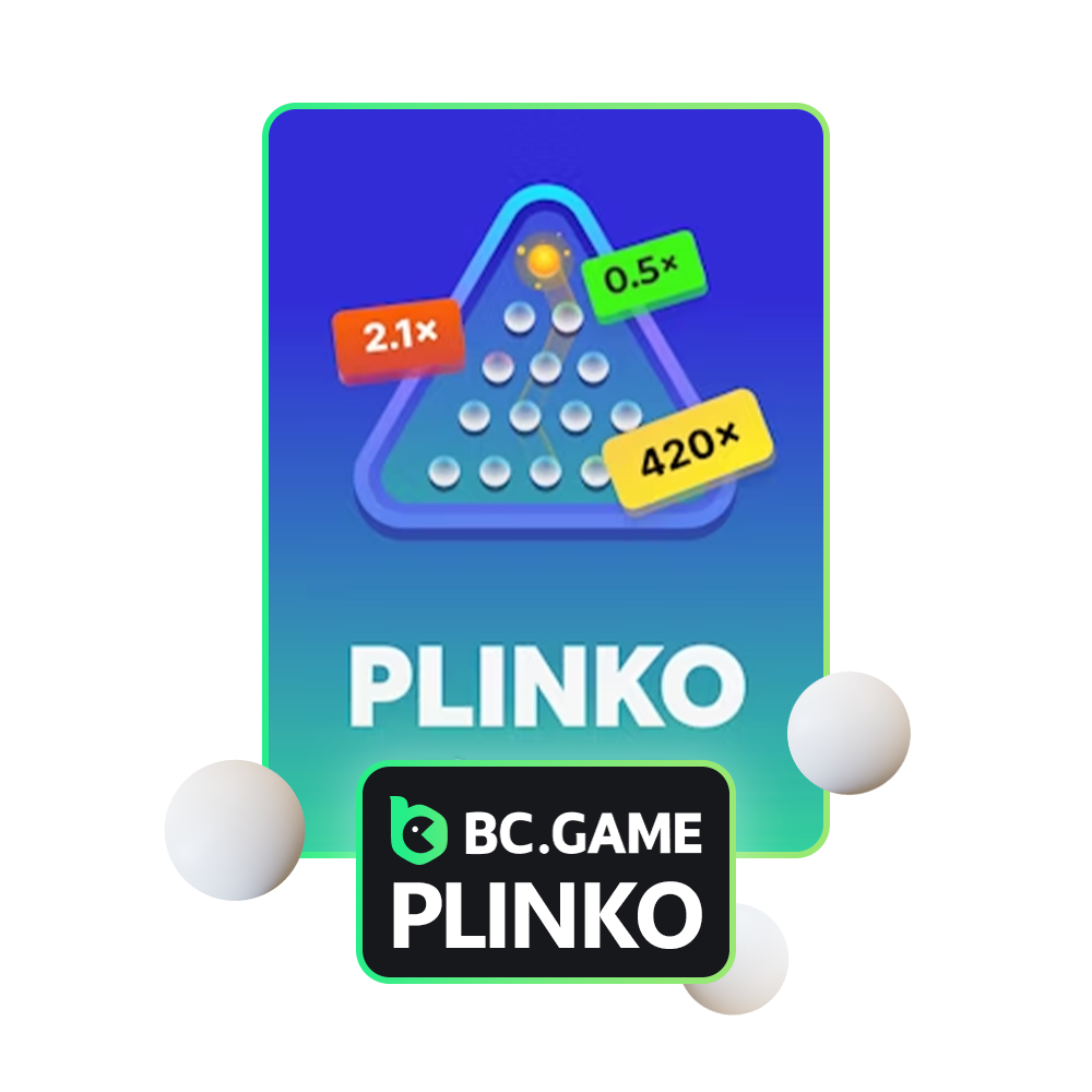 Have an exciting experience by playing Plinko at BC Game.