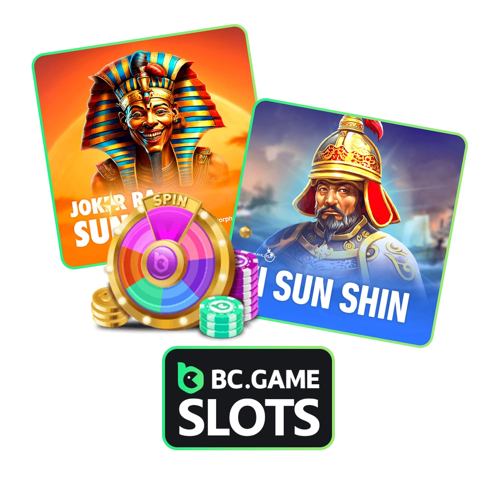 Get the BC Game welcome bonus and dive into the world of slots.