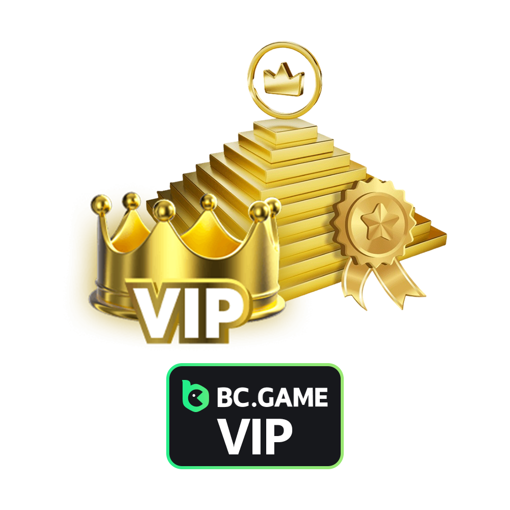 Be an active user to join the BC Game VIP Club.